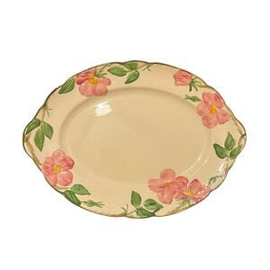 Vintage Franciscan Desert Rose 14" Oval Serving Platter